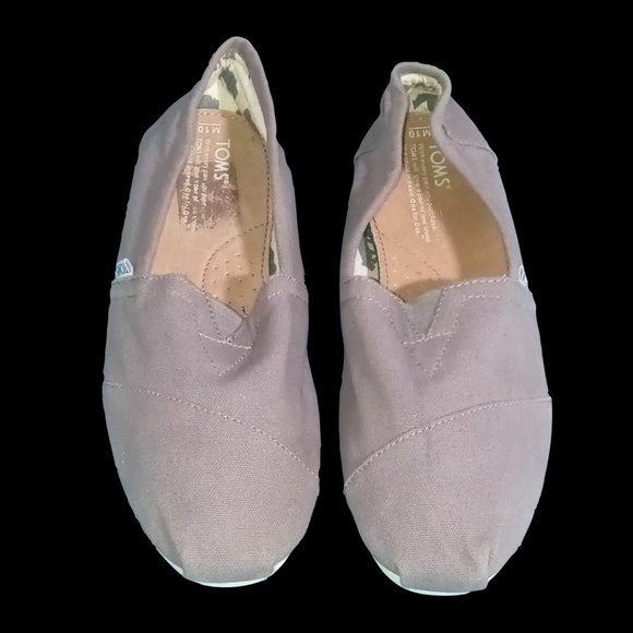 Toms Other - Toms Classic Alpargata Color Grey Size M10 For Men